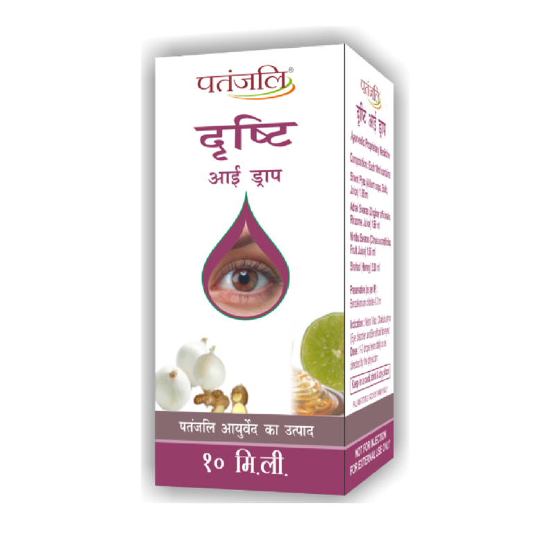 Patanjali Drishti Eye Drop (10ml) x 3 For Eye disorder The MG Shop