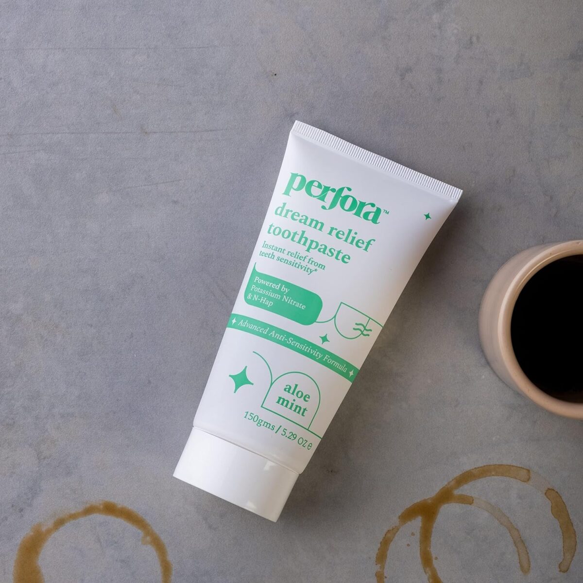 Perfora Sensitive Toothpaste - 150 grams (150g, Pack of 1) | Instant Sensitivity Relief Toothpaste | Toothpaste for Kids & Adults | SLS Free Toothpaste | No Artificial Sweeteners | Made Safe Certified | Vegan Friendly Gel Toothpaste - Image 8