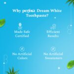 Perfora Whitening Toothpaste - 300 gms (150 gms x 2,) | Instant Teeth Whitening Toothpaste | Toothpaste for Kids & Adults | SLS Free Toothpaste | No Artificial Sweeteners | Made Safe Certified | Vegan Friendly Gel Toothpaste - Fresh Mint (Flavor) - Image 7