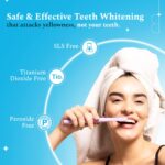 Perfora Whitening Toothpaste - 300 gms (150 gms x 2,) | Instant Teeth Whitening Toothpaste | Toothpaste for Kids & Adults | SLS Free Toothpaste | No Artificial Sweeteners | Made Safe Certified | Vegan Friendly Gel Toothpaste - Fresh Mint (Flavor) - Image 9