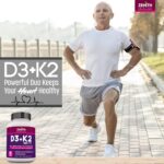 Zenith Nutrition Vitamin-D3 120 Veg Capsules | Support for Your Heart, Bones & Teeth | Lab tested - Image 2