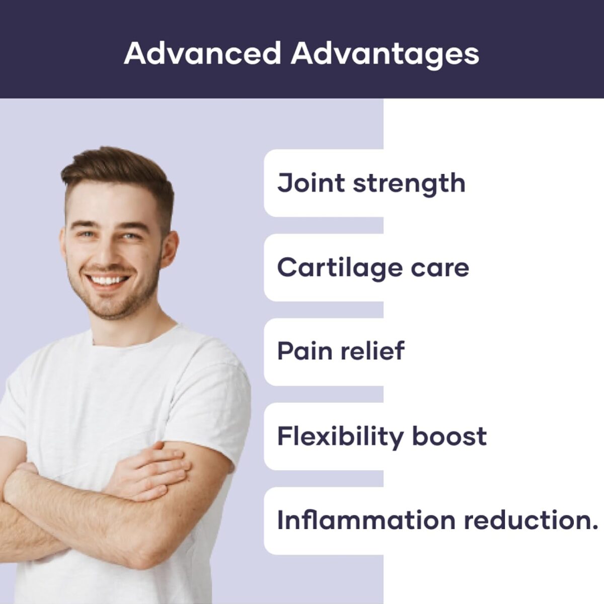 mars by GHC Joint Support - 60 Tablets | With Glucosamine Chondriotin and MSM Supplement 1200mg for Strengthening Joints - Image 2