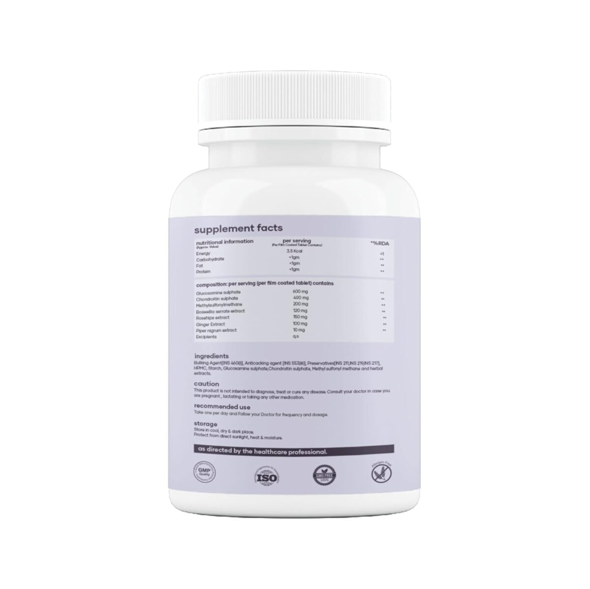 mars by GHC Joint Support - 60 Tablets | With Glucosamine Chondriotin and MSM Supplement 1200mg for Strengthening Joints - Image 6