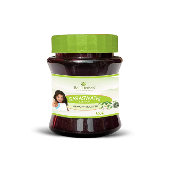 Balu Herbals - Saraswathi Lehyam 500 Gm For Reduces Stress, Memory Loss