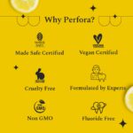 Perfora Awake Toothpaste | Active Freshness Cavity Prevention | Vitamin Enriched SLS & Fluoride Free Toothpastes | N-Ha For Teeth Remineralisation | Healthy Gums & Oral Care | Lemon Mint | 100 gm Pack of 2 - Image 6