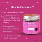 Perfora Charcoal Teeth Whitening Powder | Enamel Safe & Effective Teeth Whitener Solution Dental Kit| Stain Removal and Activated Charcoal Formula For Long Lasting Freshness | Watermelon Mint Flavour 50 gm - Image 5