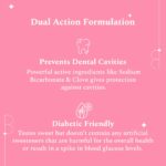 Perfora Oral Health Diabetics Special Toothpaste for Adults - 150 gms (Pack of 1) | Sugar Free Toothpaste | Cavity Protection Toothpaste | Diabetic Friendly Tooth Gel | Toothpaste for Kids & Adults | SLS Free Toothpaste | Anticavity Toothpaste | No Artificial Sweeteners | Made Safe Certified | Vegan-Friendly | Gel Toothpaste - Jamun Mint (Flavor) - Image 4