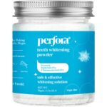 Perfora Teeth Whitening Powder | Enamel Safe & Effective Teeth Whitener Solution| Stain Removal and Triple Mint Formula For Long Lasting Freshness | Teeth Cleaning Dental Kit For All Teeth Types | 50g (Triple Mint)