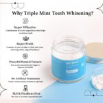Perfora Teeth Whitening Powder | Enamel Safe & Effective Teeth Whitener Solution| Stain Removal and Triple Mint Formula For Long Lasting Freshness | Teeth Cleaning Dental Kit For All Teeth Types | 50g (Triple Mint) - Image 7
