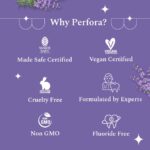 Perfora Unwind Toothpaste | Teeth Whitening & Superior Cleaning | SLS & Fluoride Free Toothpastes | N-Ha For Teeth Remineralisation | Healthy Gums & Complete Dental Care | Lavender Rose | Pack of 2 - Image 3