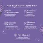 Perfora Unwind Toothpaste | Teeth Whitening & Superior Cleaning | SLS & Fluoride Free Toothpastes | N-Ha For Teeth Remineralisation | Healthy Gums & Complete Dental Care | Lavender Rose | Pack of 2 - Image 5