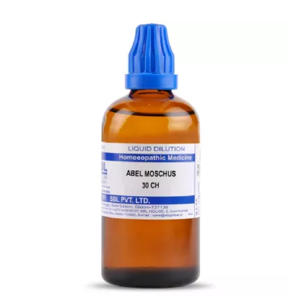 SBL Homeopathy ABEL Moschus Dilution (30 ML / 100 ML) For Headache