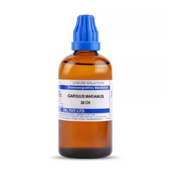 SBL Homeopathic Carduus Marianus Dilution (30 ML / 100 ML) For Nausea Vomiting