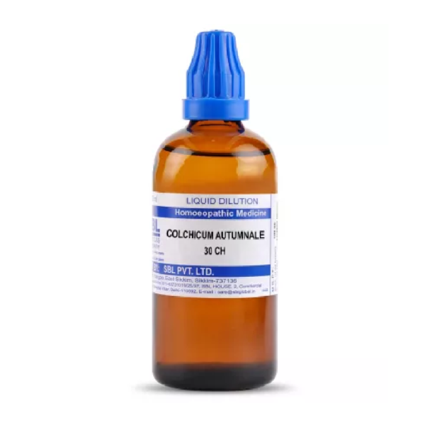 SBL Homeopathy Colchicum Autumnale Dilution (30ml / 100 ML) For Nausea, Vomiting