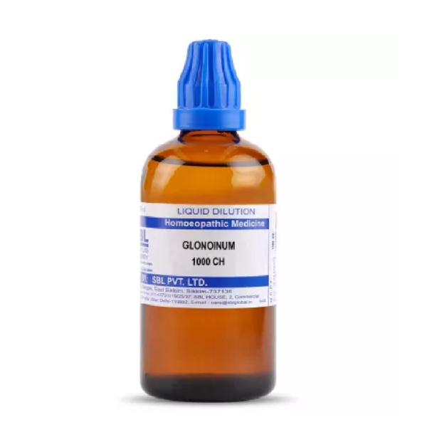SBL Homeopathic Glonoinum Dilution (30 ML / 100 ML) For Headache