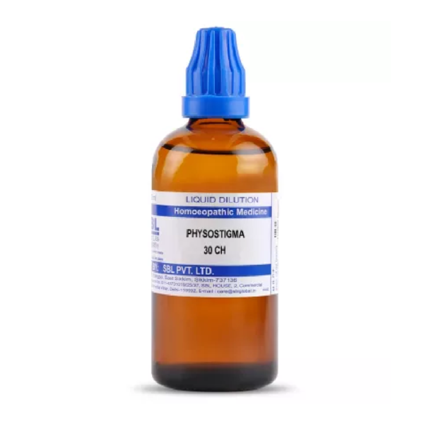 SBL Homeopathy Physostigma Venenosum Dilution (30ml / 100 ML) For Muscle Weakness, Stiffness