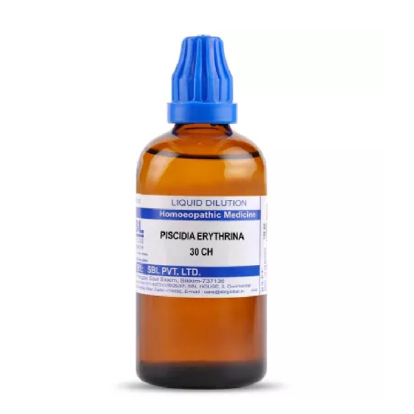 SBL Homeopathy Piscidia Erythrina Dilution (30 ML / 100 ML) For Neuralgia