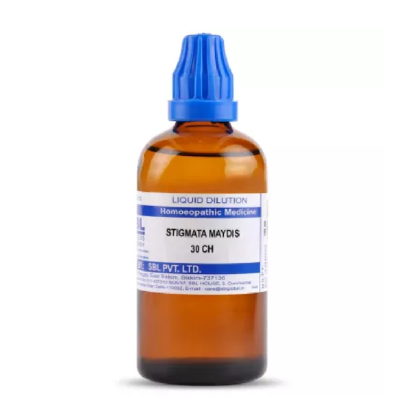 SBL Homeopathic Stigmata Maydis Dilution (30 ML / 100 ML) For Scanty Urine