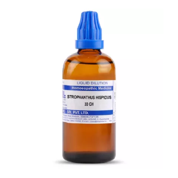 SBL Homeopathic Strophanthus Hispidus Dilution (30ml / 100 ML) For Red Spots In Skin