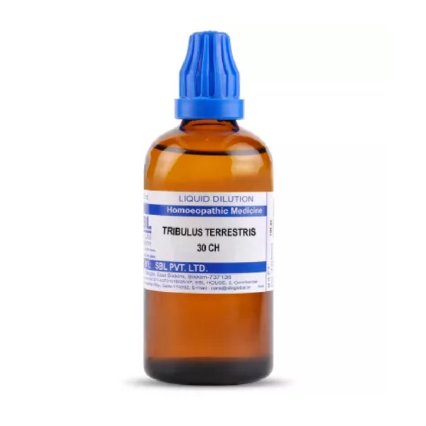 SBL Homeopathy Tribulus Terrestris Dilution (30 ML / 100 ML) For Reduces Stress