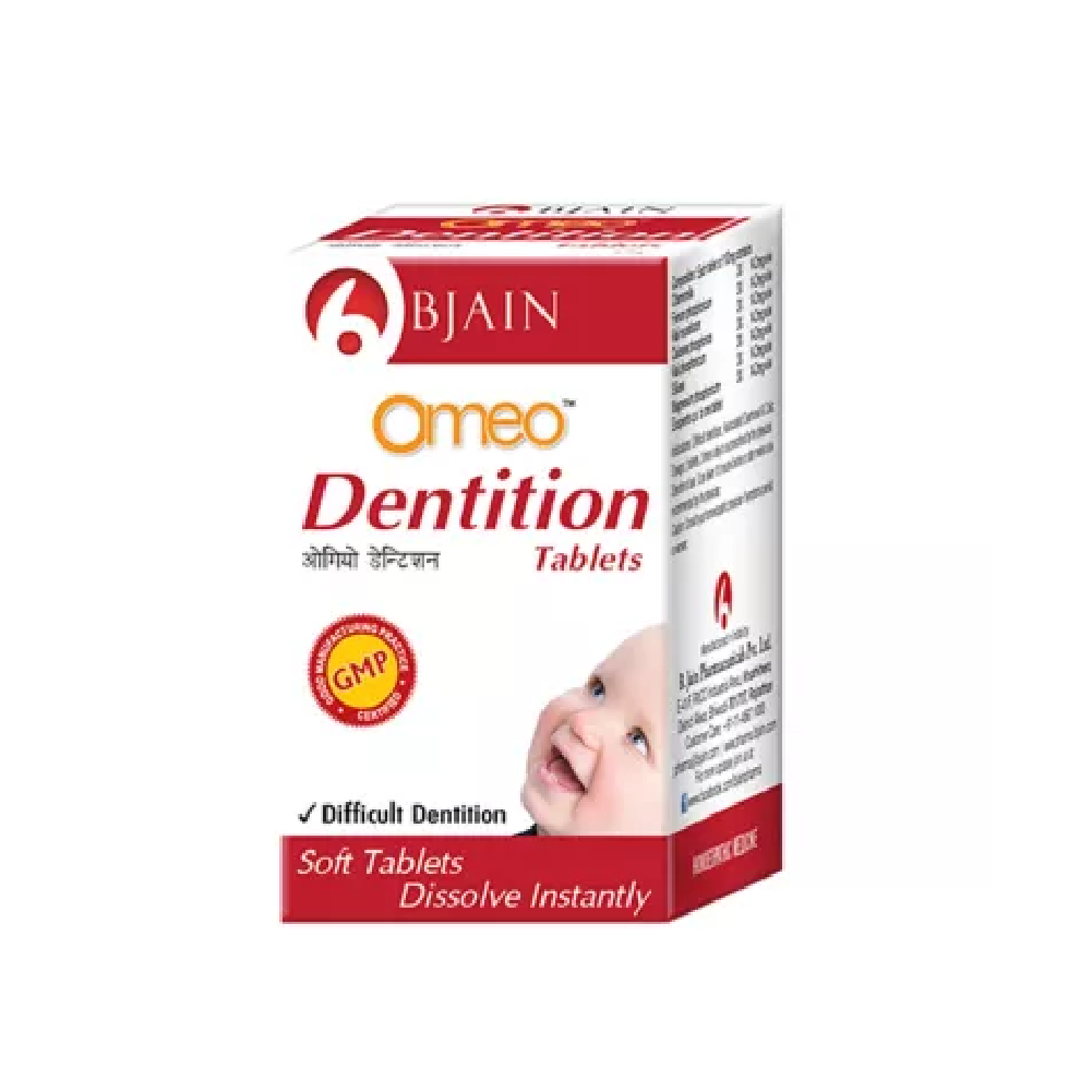 BJain Omeo Dentition Tablets (25g) 4 BJain Omeo Dentition Tablets (25g) For Mouth Ulcers, Sore Throat - Image 3