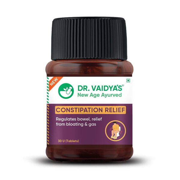 DR. VAIDYA'S Constipation Relief 30 Capsules x 2
