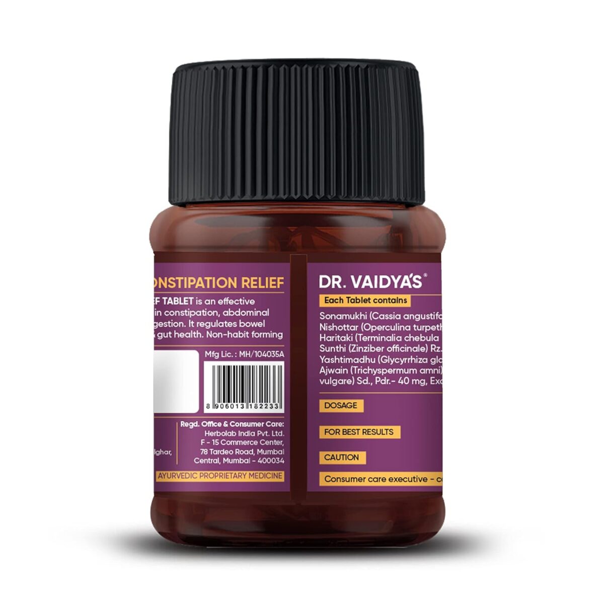 DR. VAIDYA'S Constipation Relief 30 Capsules x 2 - Image 4