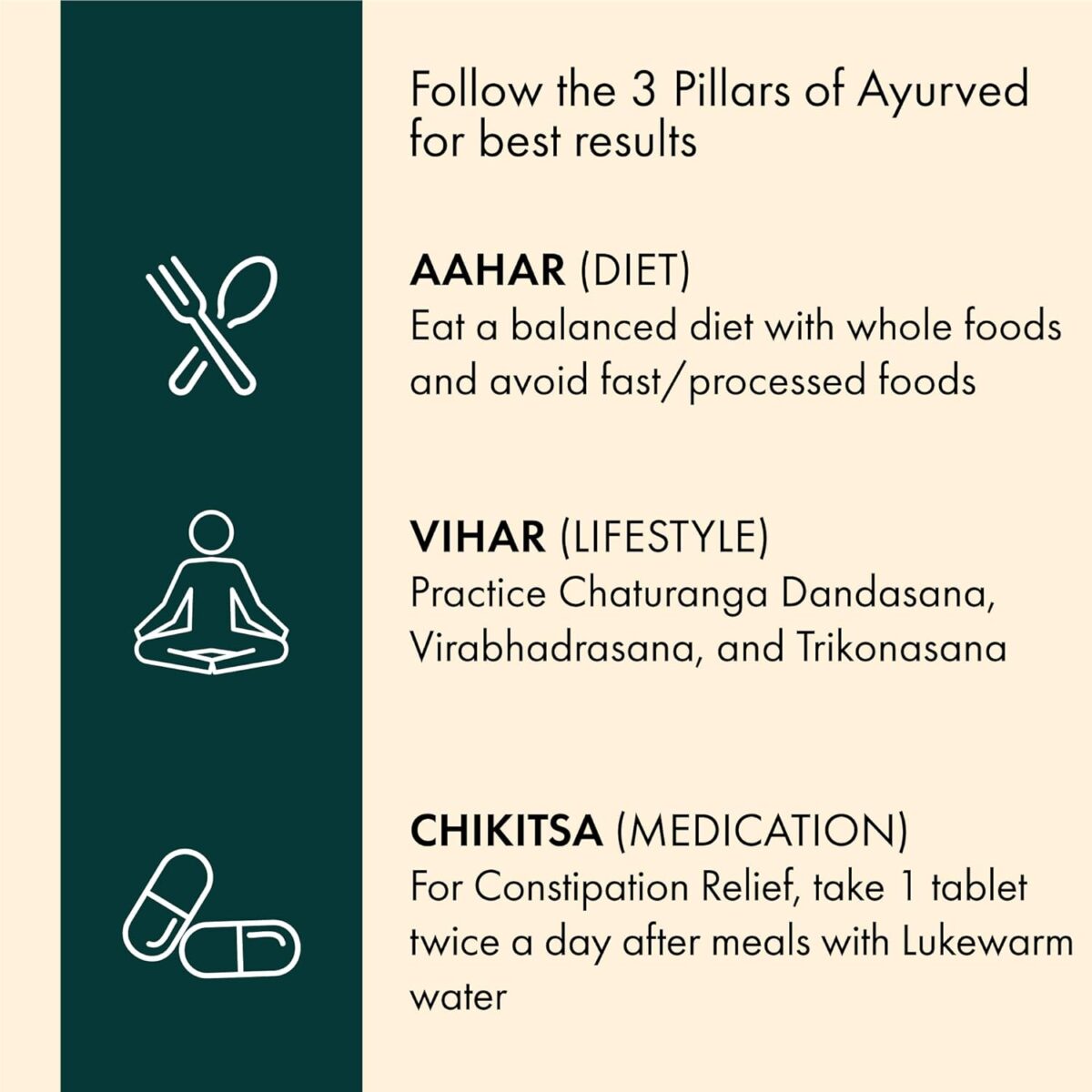 DR. VAIDYA'S Constipation Relief 30 Capsules x 2 - Image 7