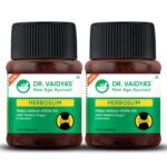 DR. VAIDYA'S Herboslim For Weight Loss Natural Detoxification (30 tablets x 2)