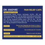 DR. VAIDYA'S Pain Relief Capsules Ayurvedic Medicine for Joint 30 Capsules - Image 5