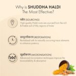 DR. VAIDYA'S Shuddha Haldi with effective Anti-Allergic & Skin Rejuvenator | 3-Step Sanskara Process for Maximum Potency | 60 Tablets - Image 9