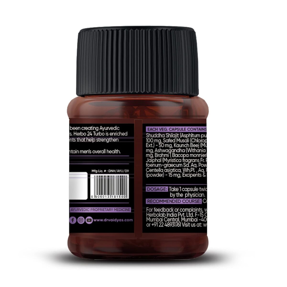 DR. VAIDYA'S Stress Relief for Relief from Stress and Anxiety (30 Capsules x 2) - Image 9