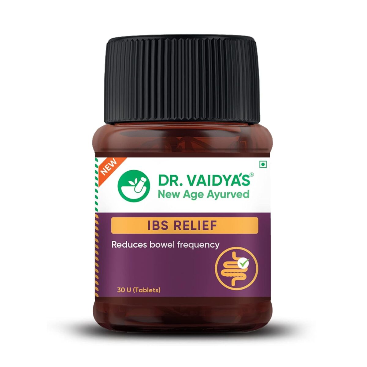 DR. VAIDYA'S new age ayurveda IBS Relief 30 Tablets x 2 - Image 1