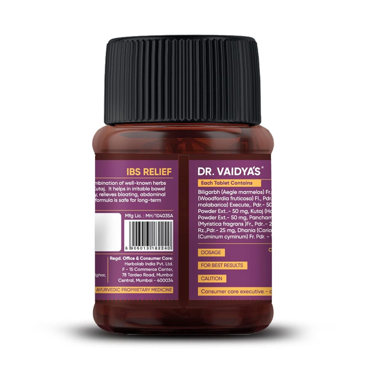 DR. VAIDYA'S new age ayurveda IBS Relief 30 Tablets x 2 - Image 2