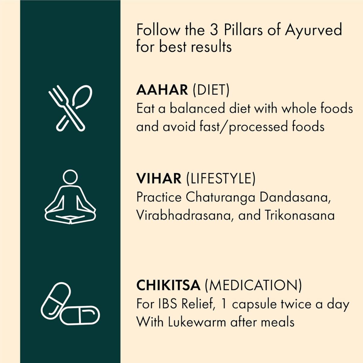 DR. VAIDYA'S new age ayurveda IBS Relief 30 Tablets x 2 - Image 6