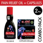 Dr. Ortho Pain Relief Oil 60ml & Capsules (30Caps) Combo - Image 2