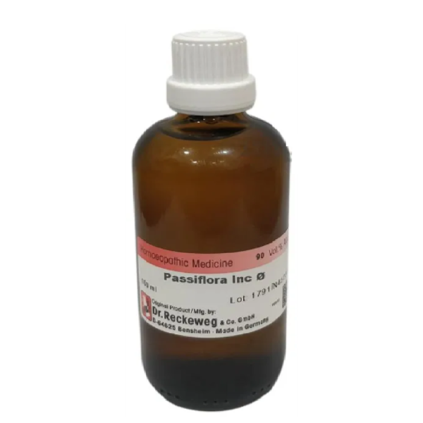 Dr. Reckeweg Passiflora Inc Mother Tincture Q (100 ML) For Cough, Headaches