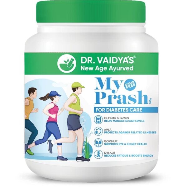Dr. Vaidya’s Chyawanprash Sugar-free for Energy & Immunity Boost, with pure Ayurvedic & Natural Herbs, 500g