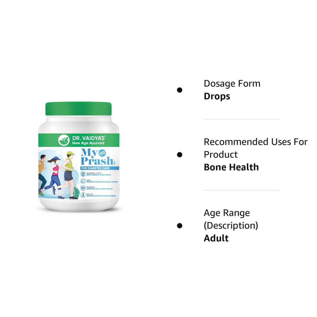 Dr. Vaidya’s Chyawanprash Sugar-free for Energy & Immunity Boost, with pure Ayurvedic & Natural Herbs, 500g - Image 8