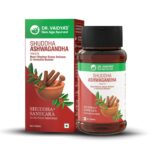 Dr. Vaidya's Shuddha Ashwagandha - Most Effective Stress Reliever and Immunity Booster | Reduce Stress, Improve Sleep, Enhance Muscle Stamina 60 Tablets