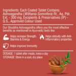 Dr. Vaidya's Shuddha Ashwagandha - Most Effective Stress Reliever and Immunity Booster | Reduce Stress, Improve Sleep, Enhance Muscle Stamina 60 Tablets - Image 4