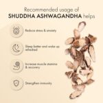 Dr. Vaidya's Shuddha Ashwagandha - Most Effective Stress Reliever and Immunity Booster | Reduce Stress, Improve Sleep, Enhance Muscle Stamina 60 Tablets - Image 2