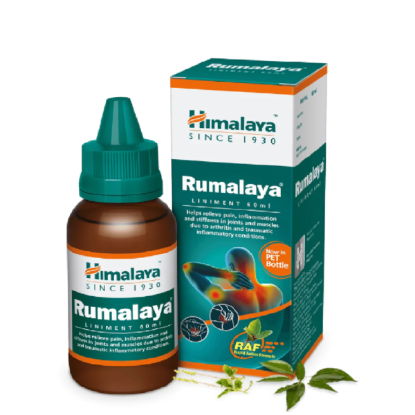 Himalaya Rumalaya Liniment (60 ML) For Relieves Pain, Joint Pain