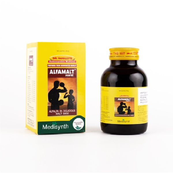 Medisynth Alfamalt Forte Malt (250gm) For Boosts Immunity, Digestion