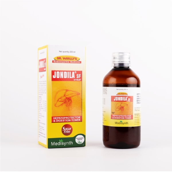 Medisynth Jondila Sugar Free Syrup (200 ML) For Improves Digestion, Jaundice