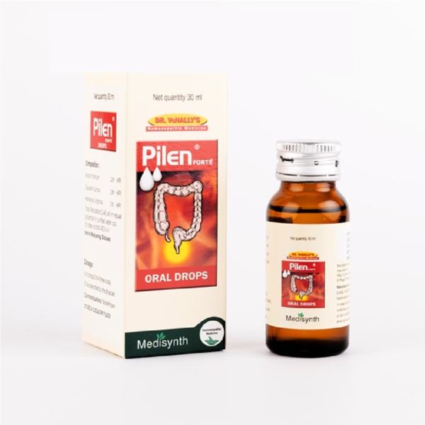 Medisynth Pilen Forte Drop (30 ML) For Piles, Constipation