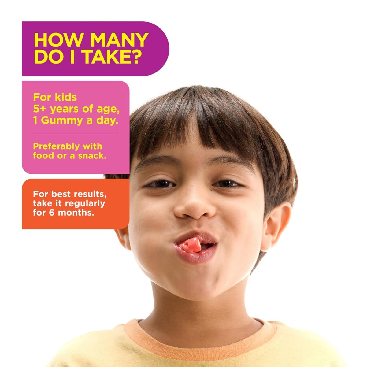 NutriBears Kids Multivitamin Gummies with Vitamins A, C, B, D, and Zinc, 30 Gummy Chewable Bears, Strawberry and Orange Flavour, Supports Daily Wellness and Immune System Support - Image 6