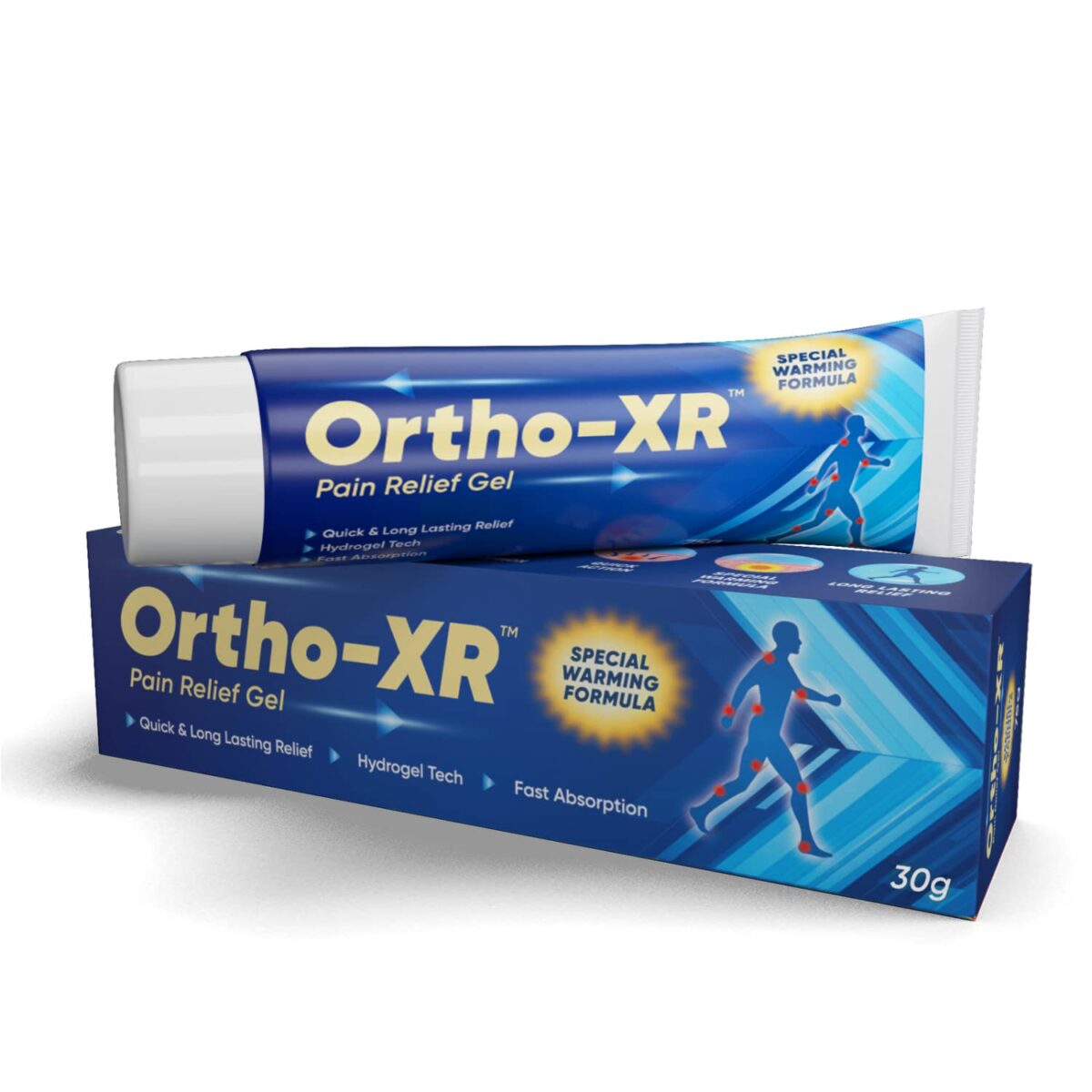 ORTHO-XR Ayurvedic Pain Relief Gel 30g 1 ORTHO-XR Ayurvedic Pain Relief Gel (30gm) - Image 1