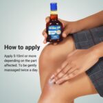 Ortho-XR Pain Relief Massage Oil with Special Warming Formula for Quick & Long-lasting Relief (Pack of 1) | Pain Relief Oil for Body, Back, Joint, Shoulder, Legs, Knee and Arthritis pain (100ml+20ml Extra) - Image 6