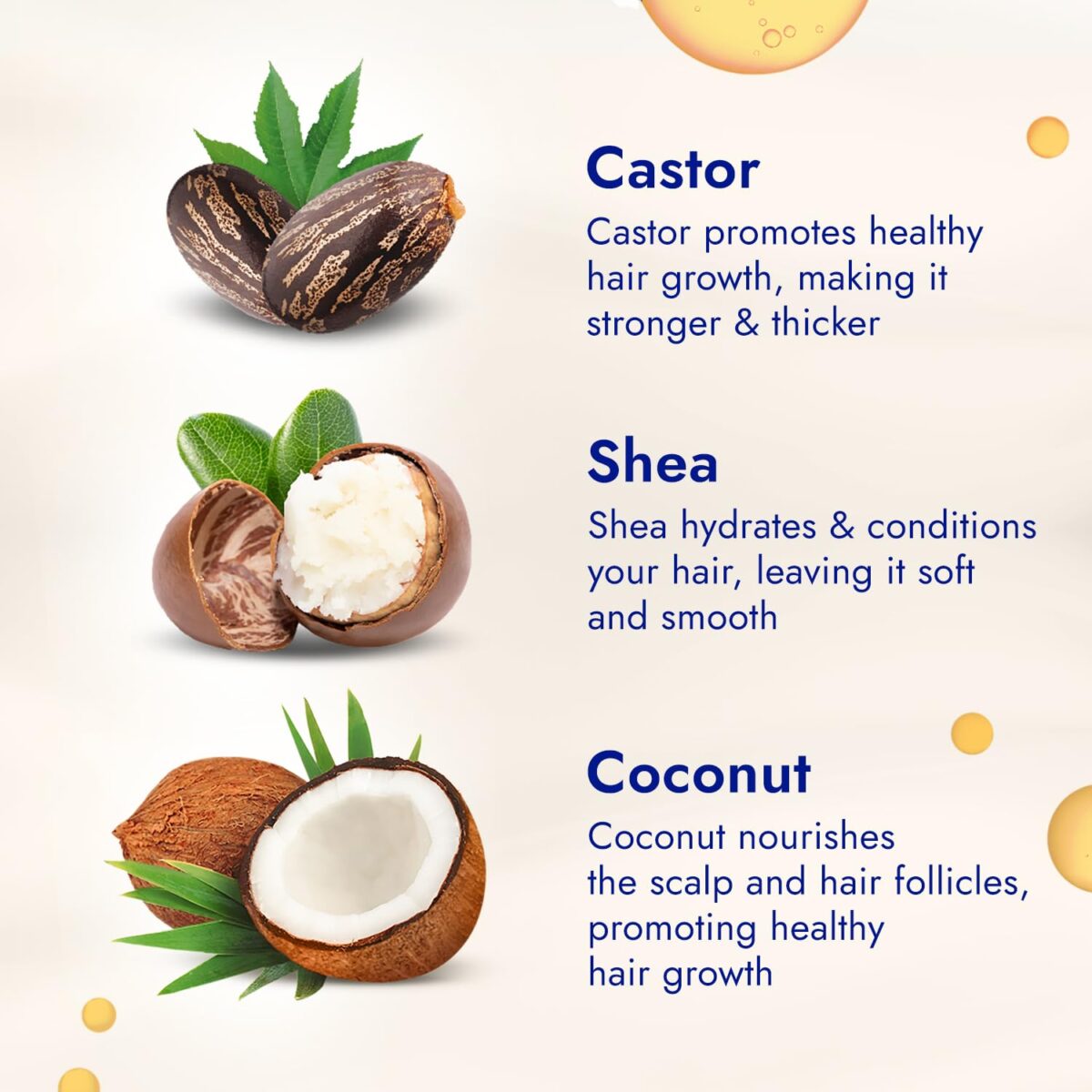 Parachute Advansed Castor & Shea-enriched Coconut Hair Oil| Castor Hair Oil| Power of Superfoods| Hair Growth| 300 ML - Image 7